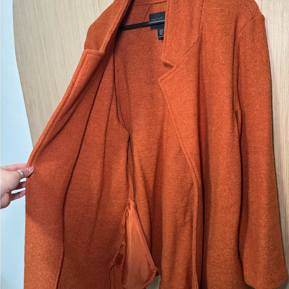 Rachel Zoe Coat XL Wool Blend - Picture 3 of 4
